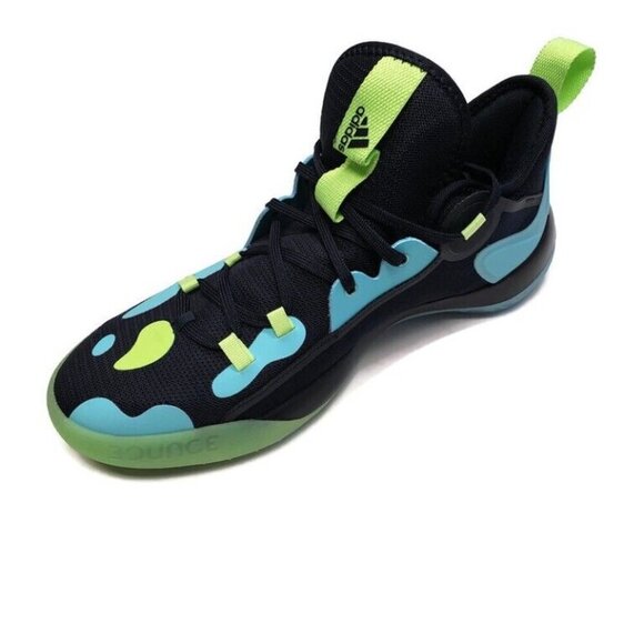 Adidas Harden Stepback 2 Basketball Shoes Mens Size 8 GZ2954 Green Pulse Aqua - Picture 2 of 7